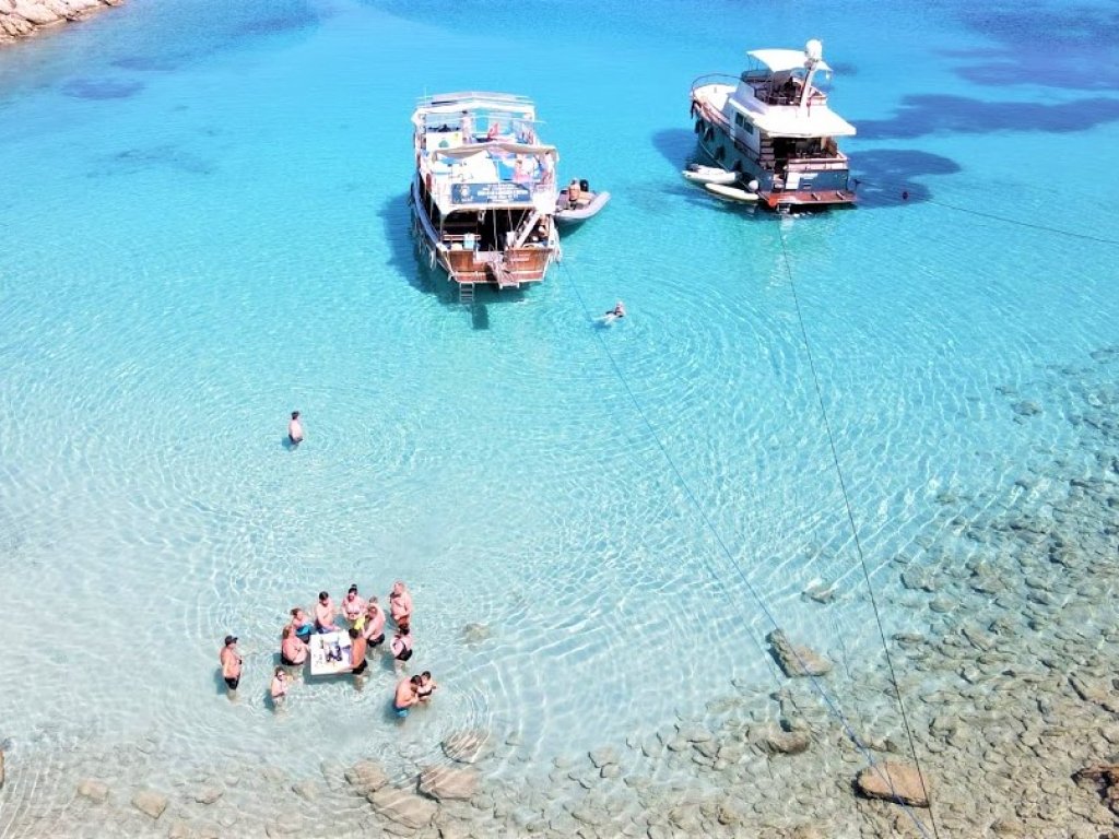 Bodrum Daily Boat Tour ( Karaada - Meteor - Orak island - Rabbit cape)