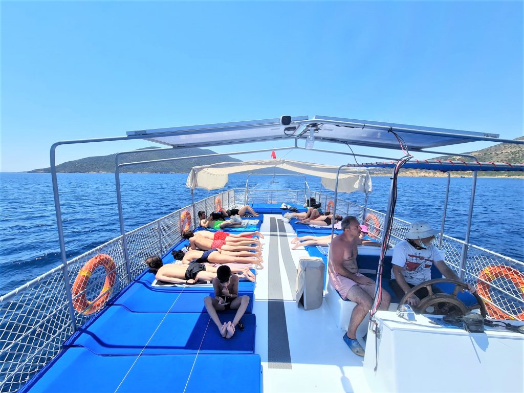 Bodrum Daily Boat Tour ( Karaada - Meteor - Orak island - Rabbit cape)