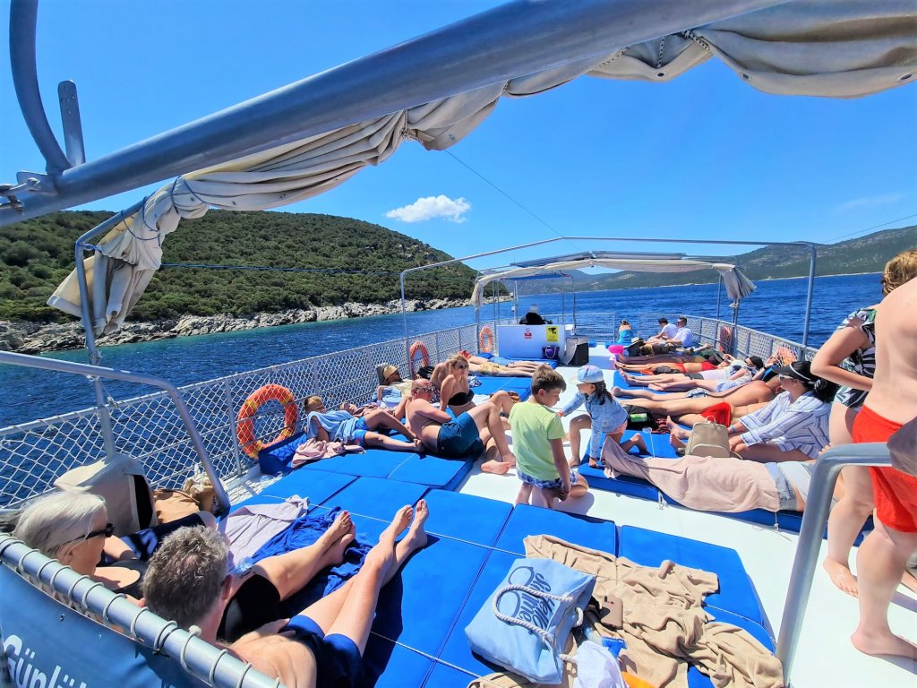 Bodrum Daily Boat Tour ( Karaada - Meteor - Orak island - Rabbit cape)