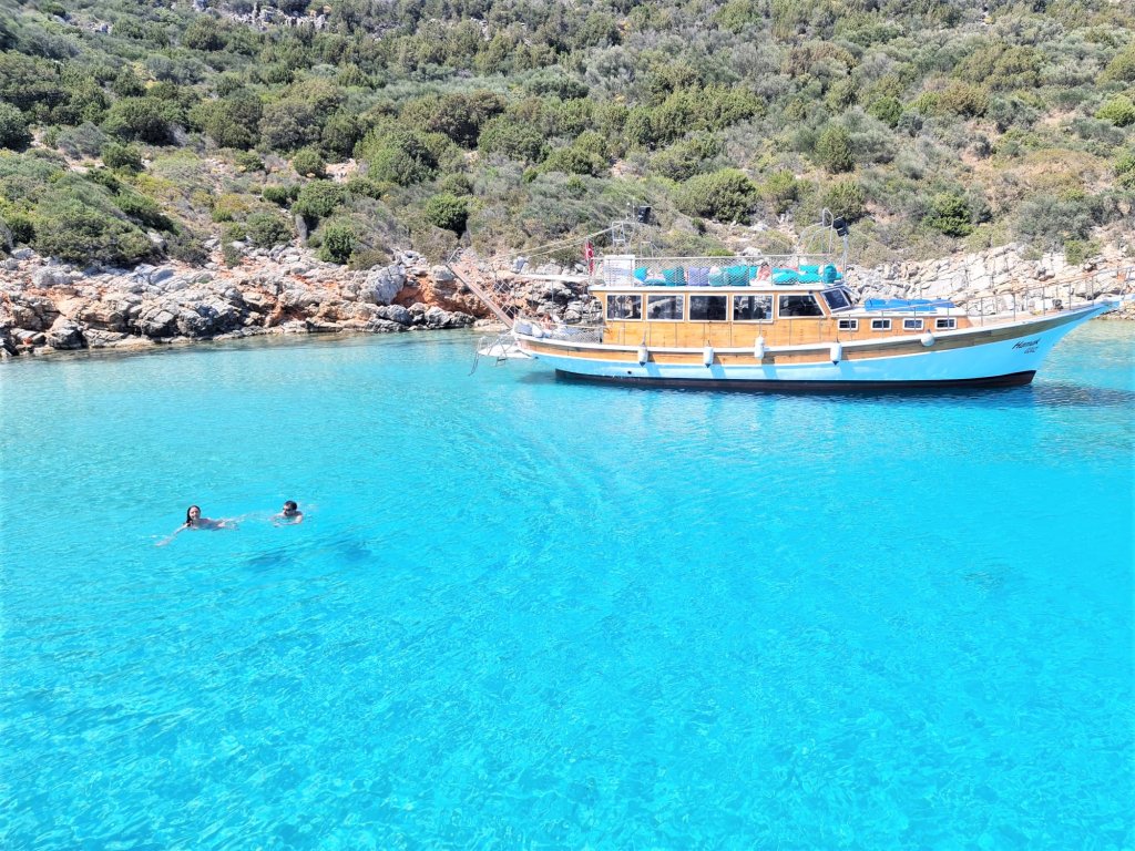 Bodrum Daily Boat Tour ( Karaada - Meteor - Orak island - Rabbit cape)