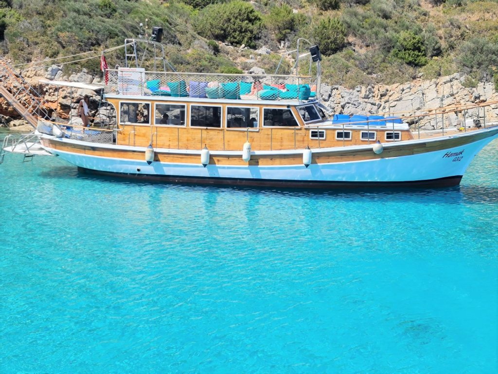 Bodrum Daily Boat Tour ( Karaada - Meteor - Orak island - Rabbit cape)