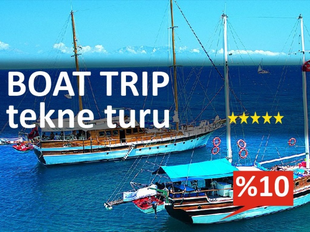 Bodrum Gümbet Çıkışlı Akvaryum Koyu Tekne Turu 