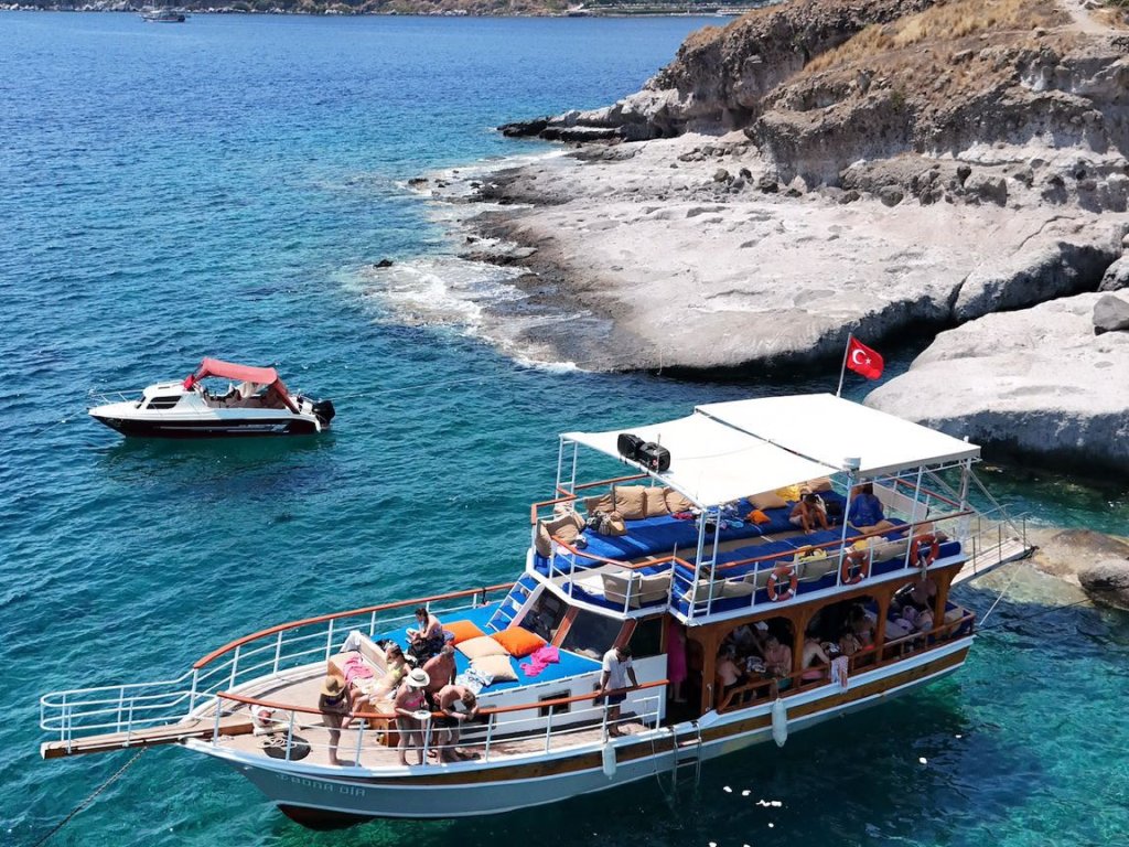 Bodrum Turgutreis Day Trip Boat Tour