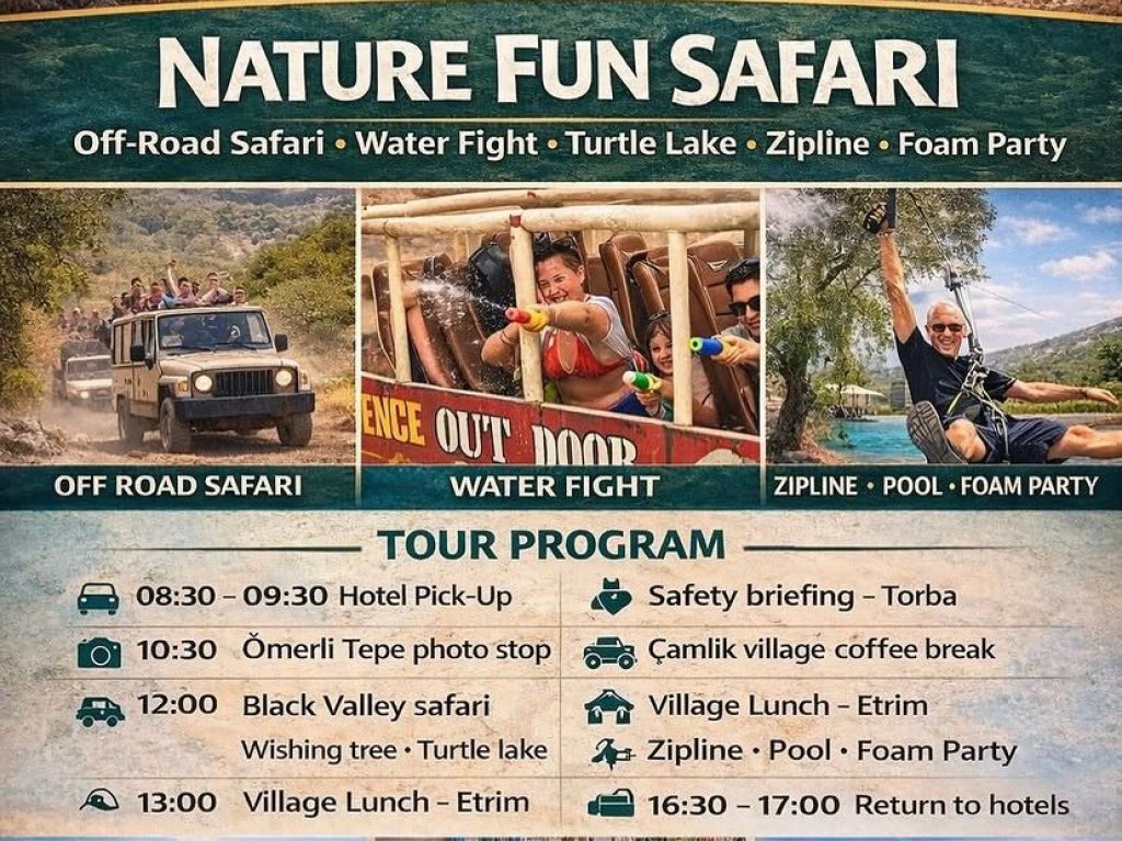 DOĞADA EĞLENCELİ SAFARİ