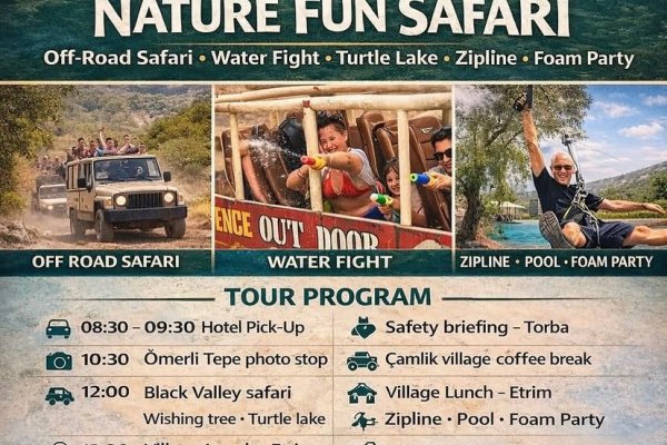 DOĞADA EĞLENCELİ SAFARİ