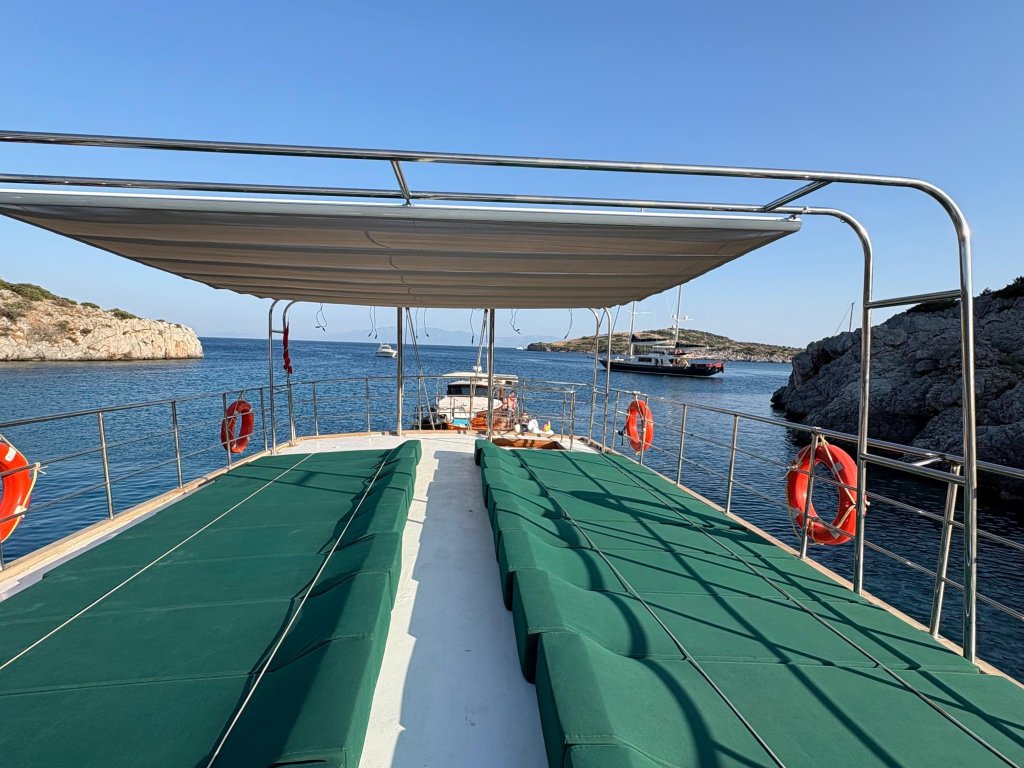 Bodrum 43 kişi kapasiteli Özel Tekne Turu