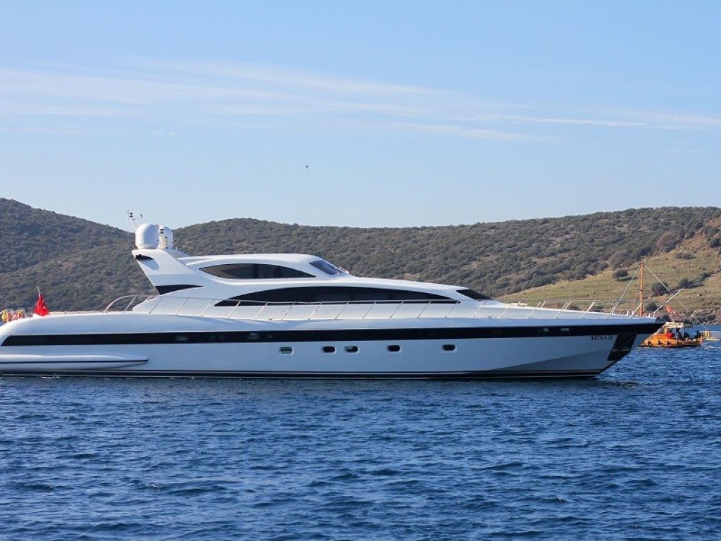 Mangusta 107 Motoryat 33 mt,8 Kişi