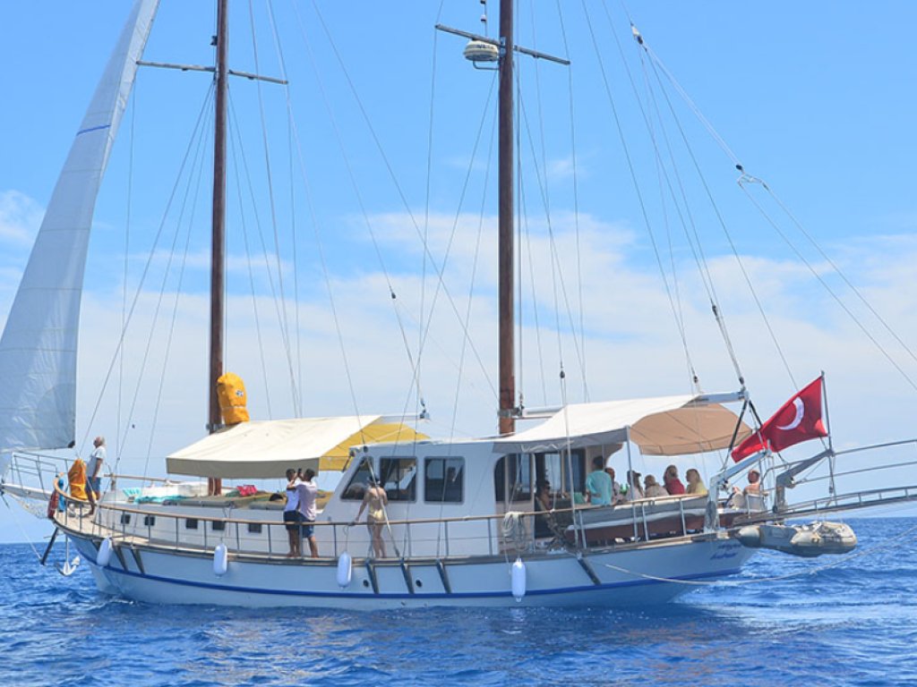 THE ANGELV Bodrum 16 kişi kapasiteli Guletyat
