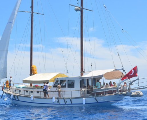 THE ANGELV Bodrum 16 kişi kapasiteli Guletyat